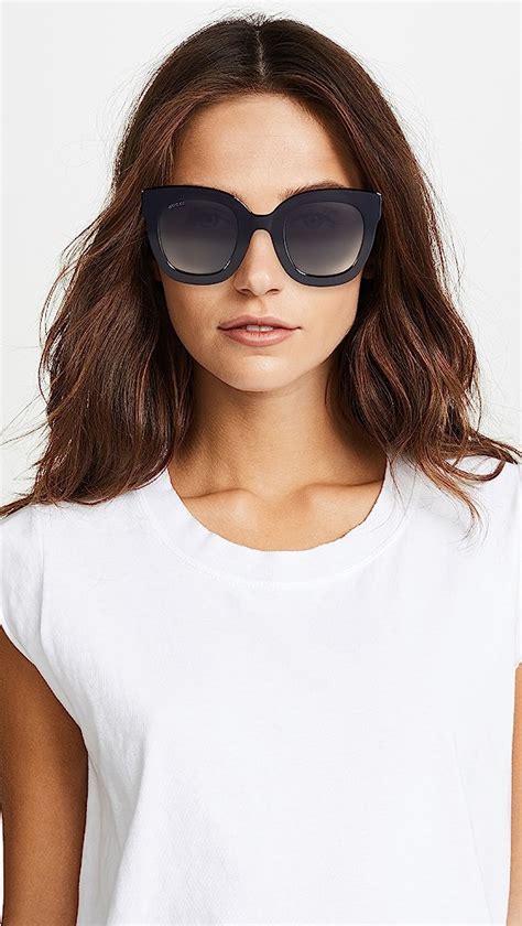 gucci urban stars rectangle sunglasses|Gucci oversize rectangular sunglasses.